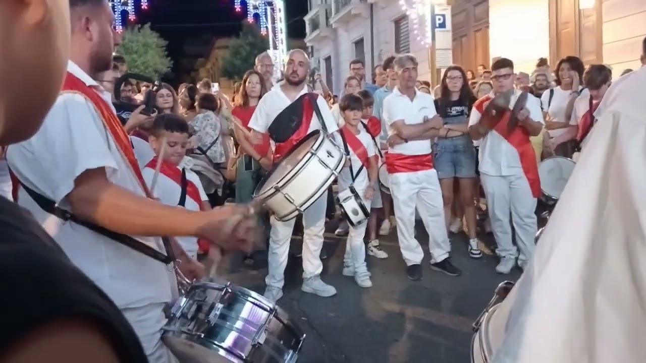 i giganti di Palmi per la festa di San Rocco Palmi 2024