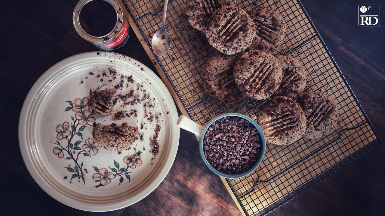 Hazelnut and Cacao Cookies | ASMR | Rick Duong