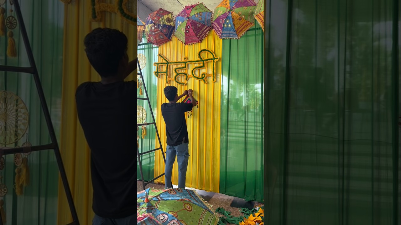 Haldi Mehandi Decoration
