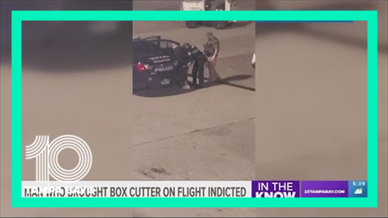Passenger indicted on federal charges for bringing box cutter on plane, forcing emergency landing