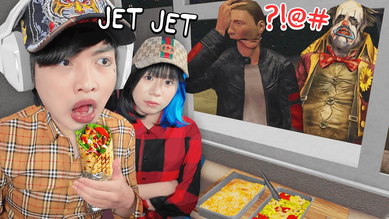 Kairon Và Simmy Làm Nhân Viên TRẺ TRÂU Tại Cửa Hàng Shawarma ( JET JET )