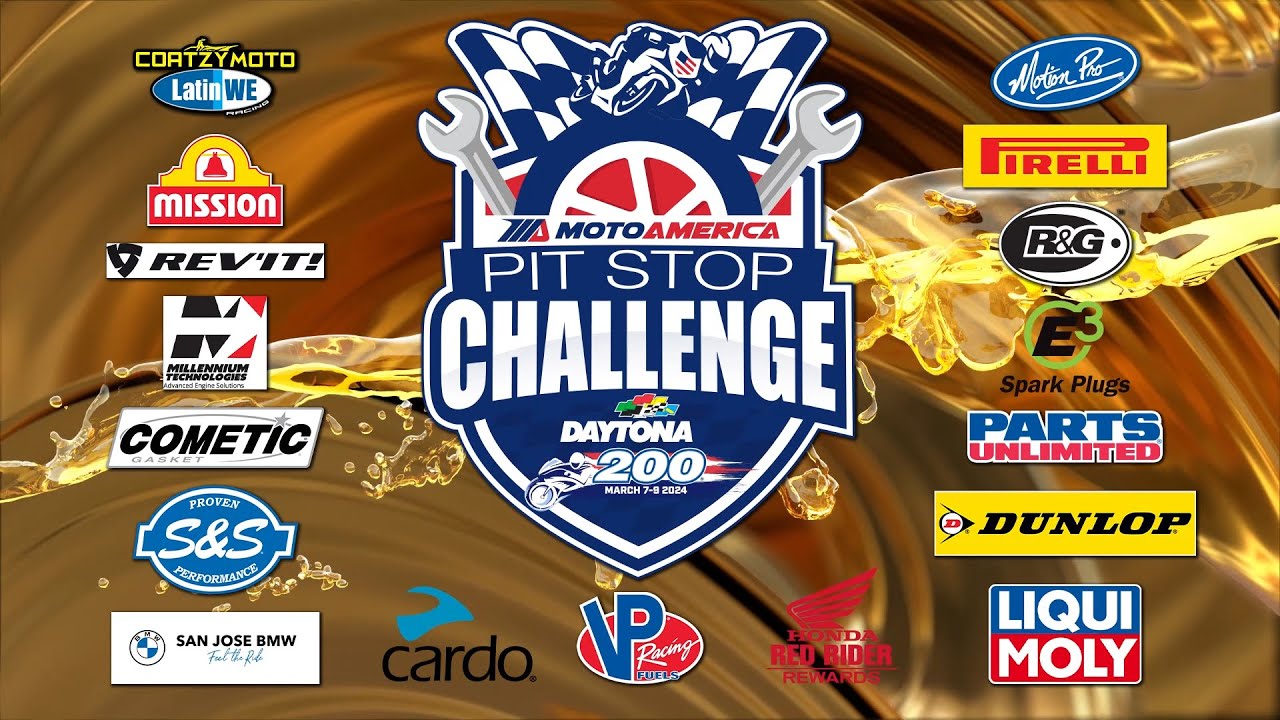 Daytona 200 Pit Stop Challenge at Daytona 2024 | MotoAmerica
