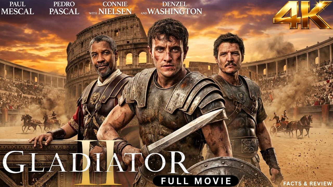 GLADIATOR 2 2025 Full Movie in English | Paul Mescal,Pedro Pascal,Denzel Washington | Review & Facts