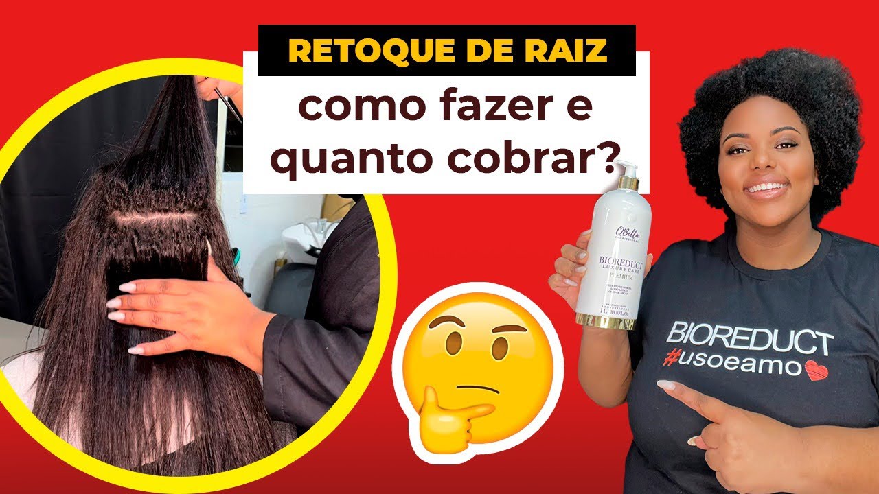 RETOQUE DE RAIZ COM PROGRESSIVA SEM FORMOL BIOREDUCT DA QBELLA