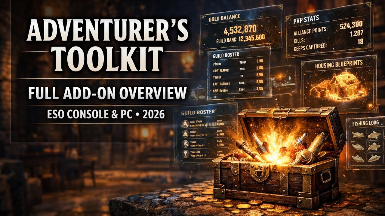 ESO Adventurer’s Toolkit Add-On: Full Overview | Console & PC 2026