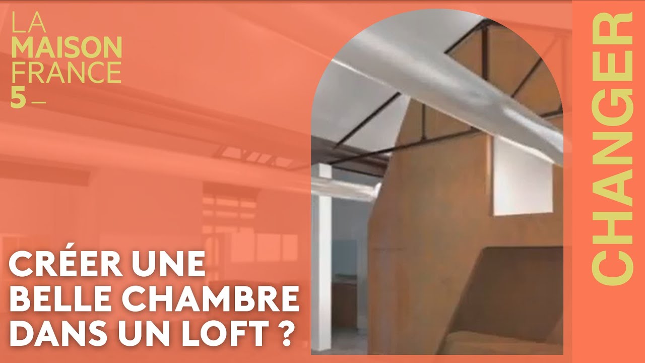 Créer une belle chambre dans un loft ? #LMF5