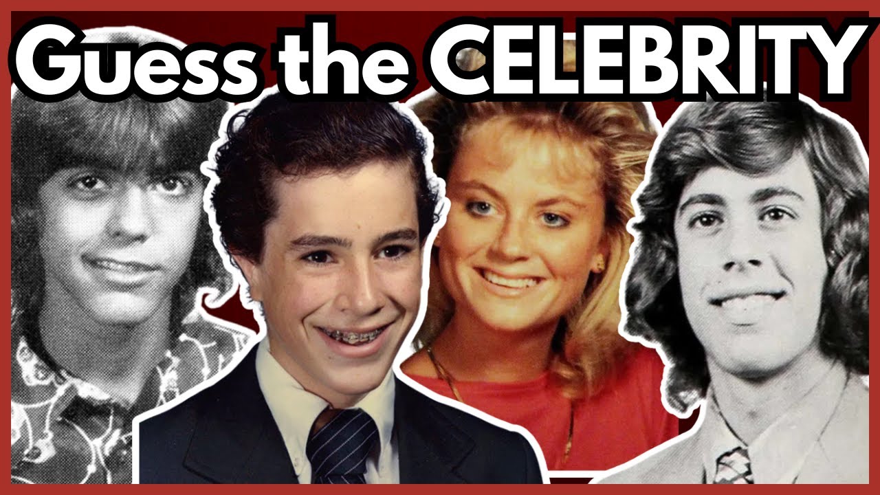 Guess the Celebrity from Yearbook Photo | Quiz