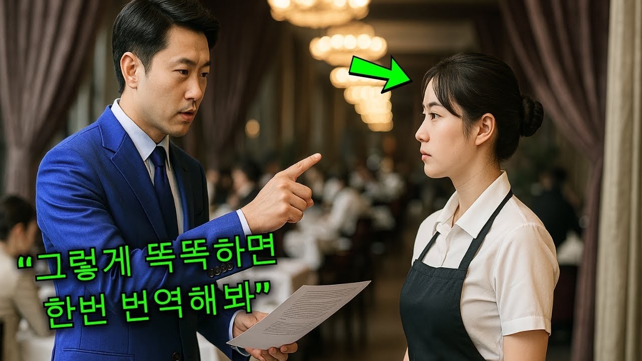 백만장자는 평범한 웨이트리스를 비웃었지만, 그녀의 정체를 알고 나서 후회하게 됐다
