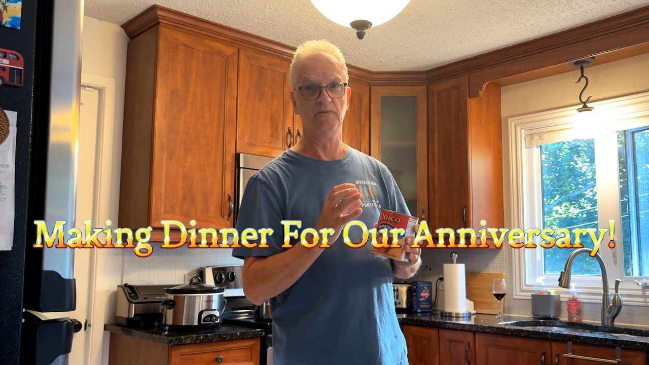 Making Dinner For Our Anniversary