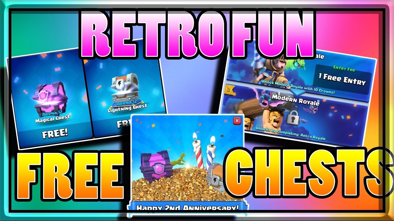 Clash Royale Anniversary Challenge Retro Royale And Modern Royale What Are The Best Decks Free Chest