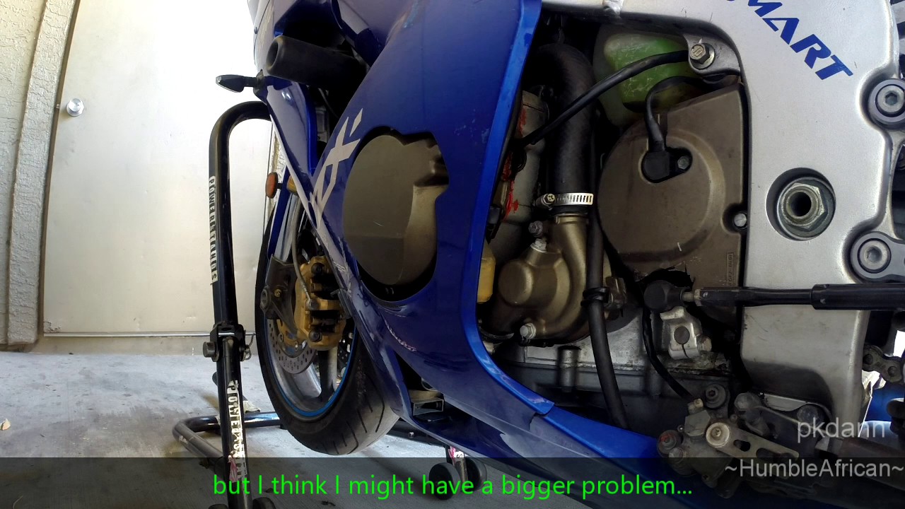 Motorcycle Coolant Leak