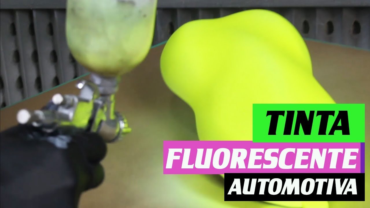 Tinta Fluorescente Automotiva - Tinta Luminosa