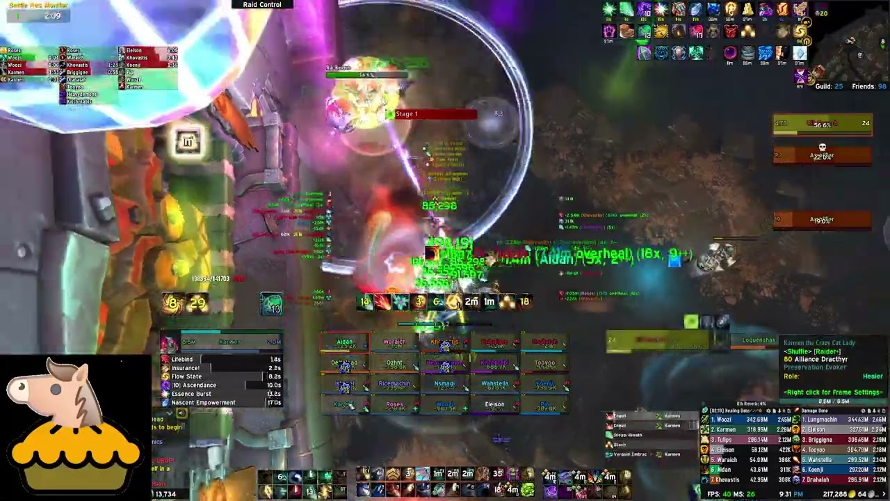 Mythic Liberation of Undermine: Rik Reverb First Kill - Preservation Evoker PoV