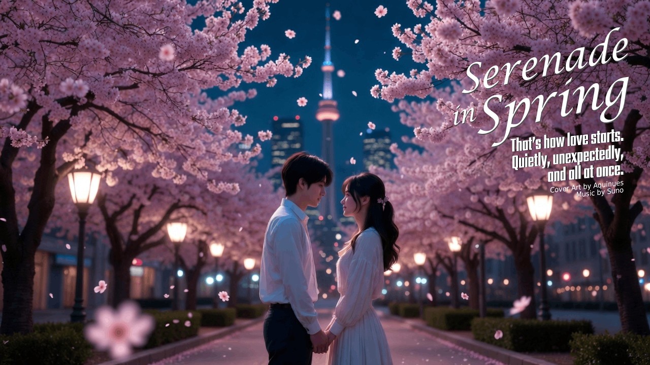 Serenade in Spring // #Grok #SUNO #FirstLove #SpringSong #Kpop #LoveSong