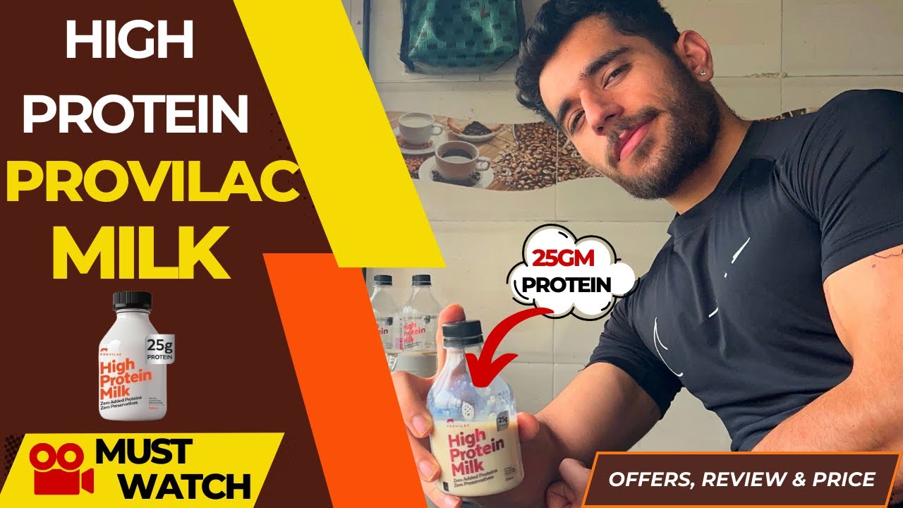 PROVILAC HIGH PROTEIN MILK 🥛|| High Protein Milk ✅  || Review, Price and Offers || #highproteinmilk
