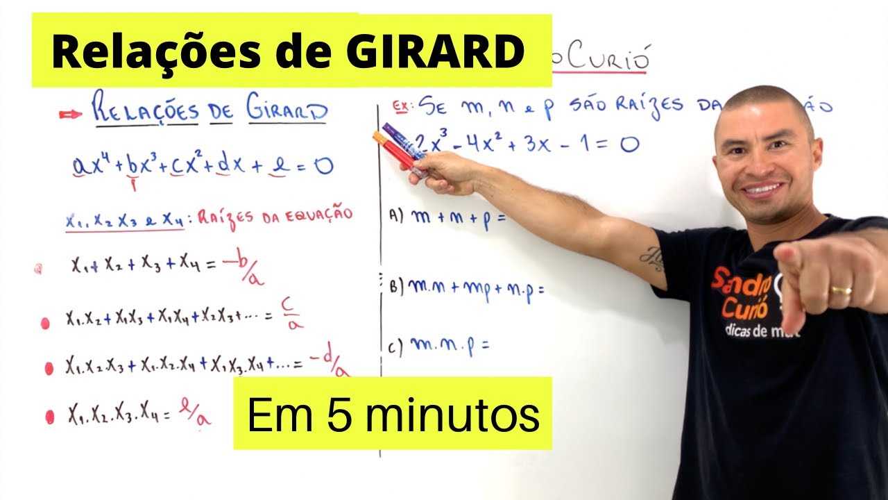 FÁCIL e RÁPIDO | RELAÇÕES DE GIRARD