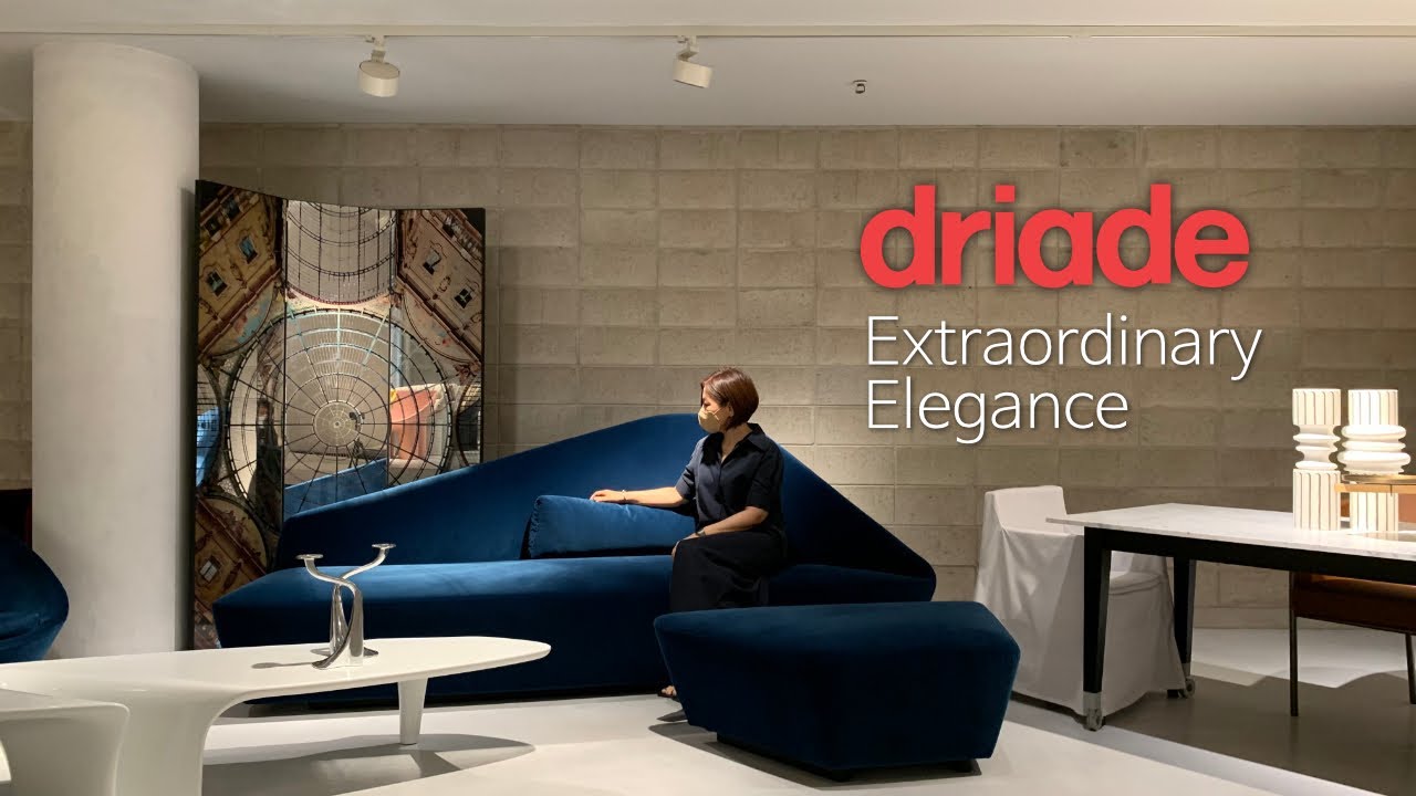 좀 더 색다른 공간을 원한다면 driade 드리아데 가구를 경험해 보세요!