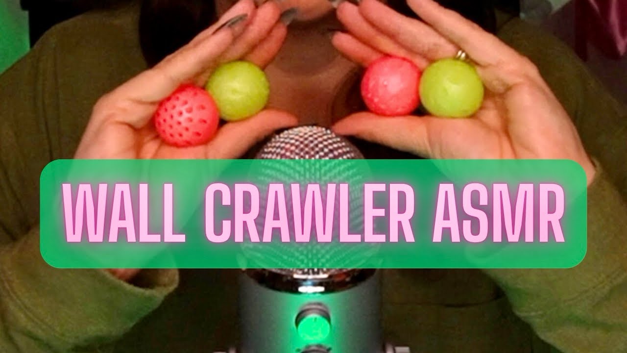 Sticky, Satisfying, & Tingly Wall Crawler ASMR To Sleep, Relax or Focus - No Music, No Talking. 💚