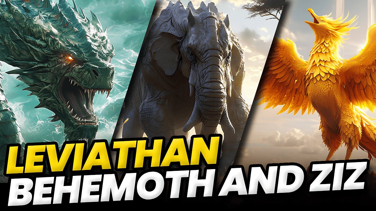 WHY did God CREATE Leviathan, Behemoth and Ziz Discover THE MYSTERY! - Bible Stories