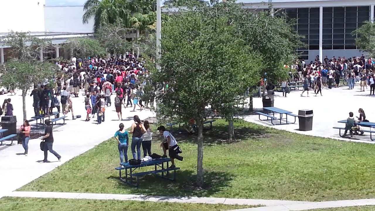 Cypress Bay High Massive Food Fight/ Riot (2013)