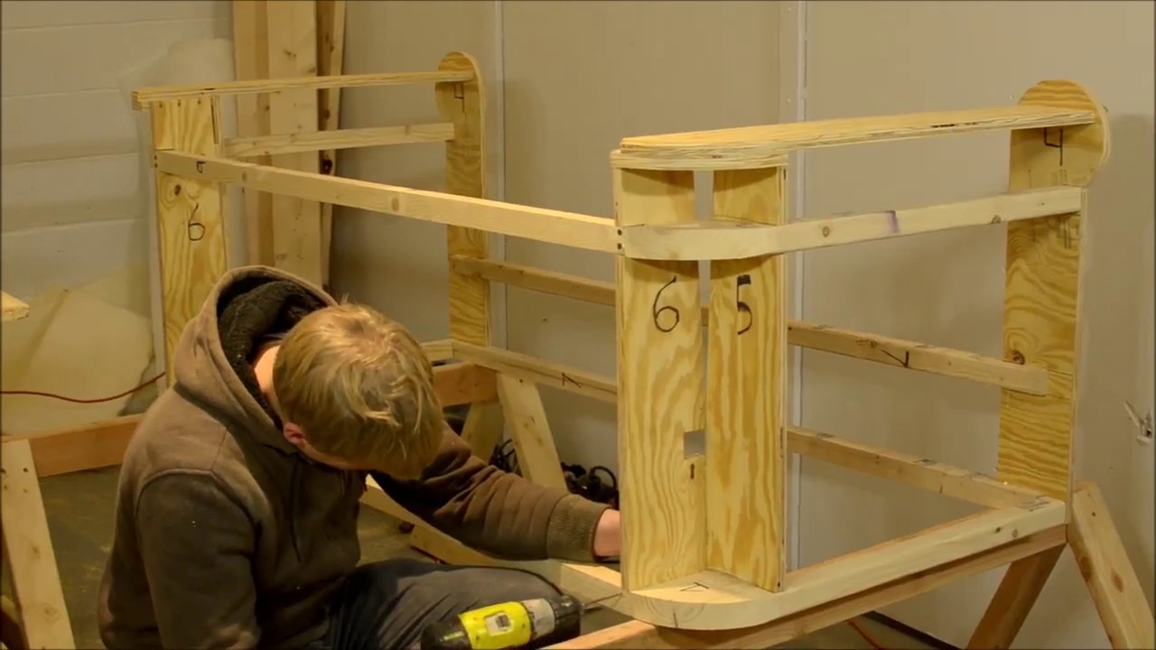 How to make a Chesterfield Sofa, Part 1, Frame