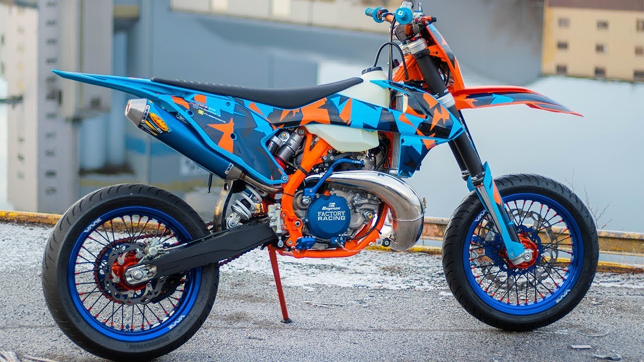 KTM EXC 300 2019 TUNING STORY | THE BLUE BEAUTY