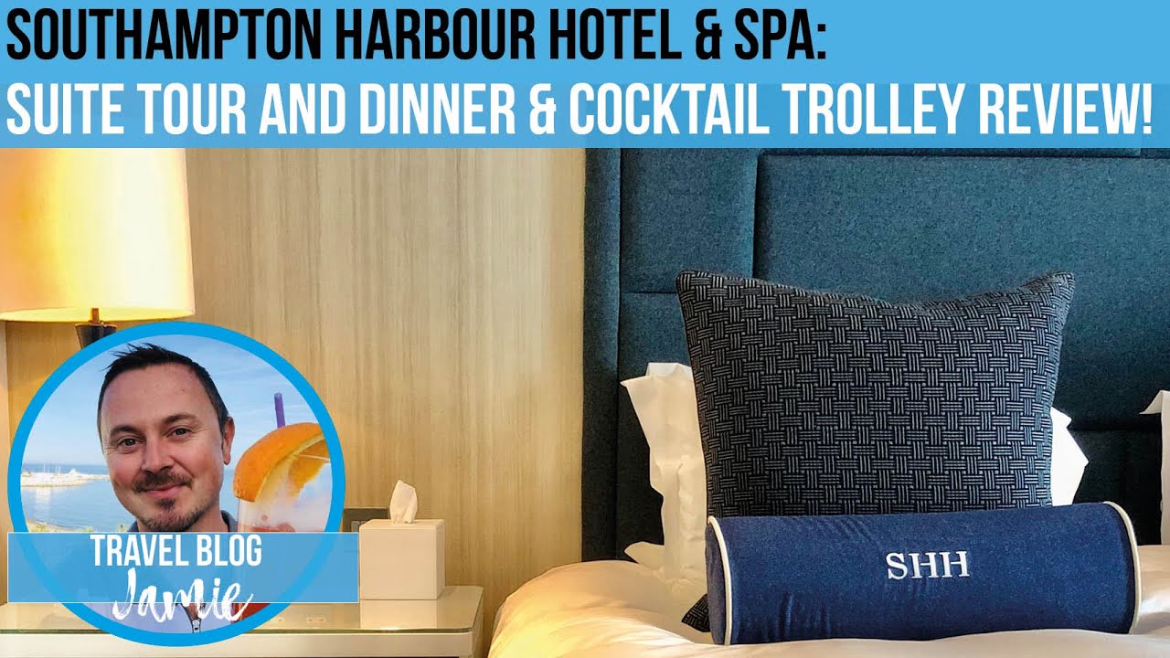 Southampton Harbour Hotel Suite Tour, Dinner Review & Mobile Cocktails