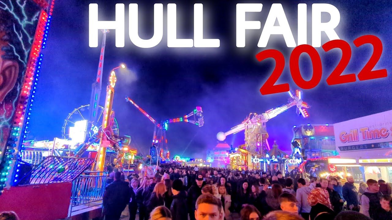 Hull Fair 2022 | Opening Night | Walk Through and On Ride POVs