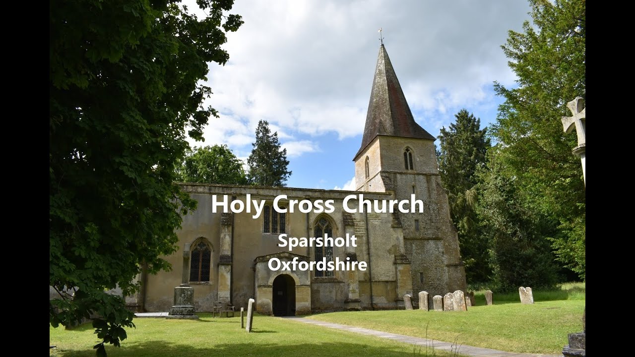 Holy Cross Church, Sparsholt, Oxfordshire, UK - 4K English Countryside Church Tour