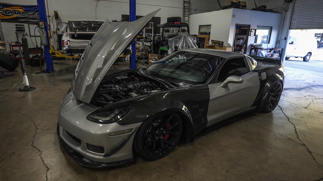 Testing Out My SuperCharged C6 Before I Race This Mclaren