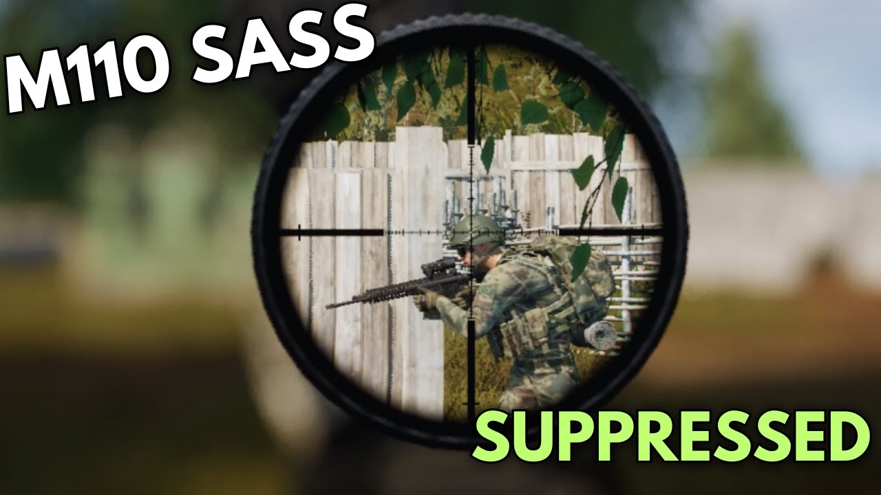 FULL American Style With The M110 SASS in Squad!