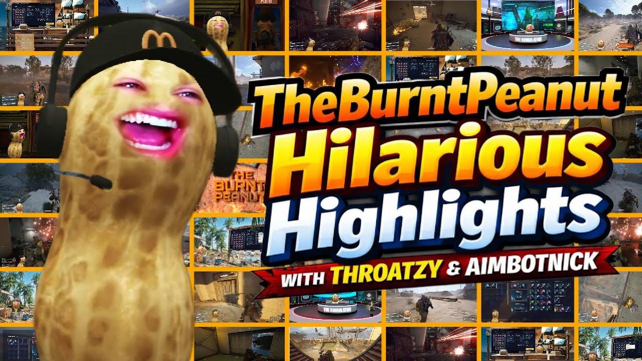 Забавные моменты с участием Throatzy и AimBotNick от TheBurntPeanut