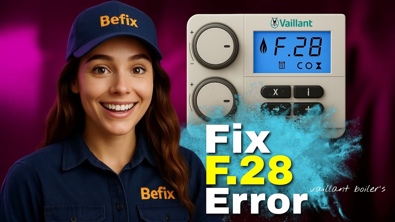 Vaillant Boiler F28 Error Code: How to Fix It (Complete Repair Guide)