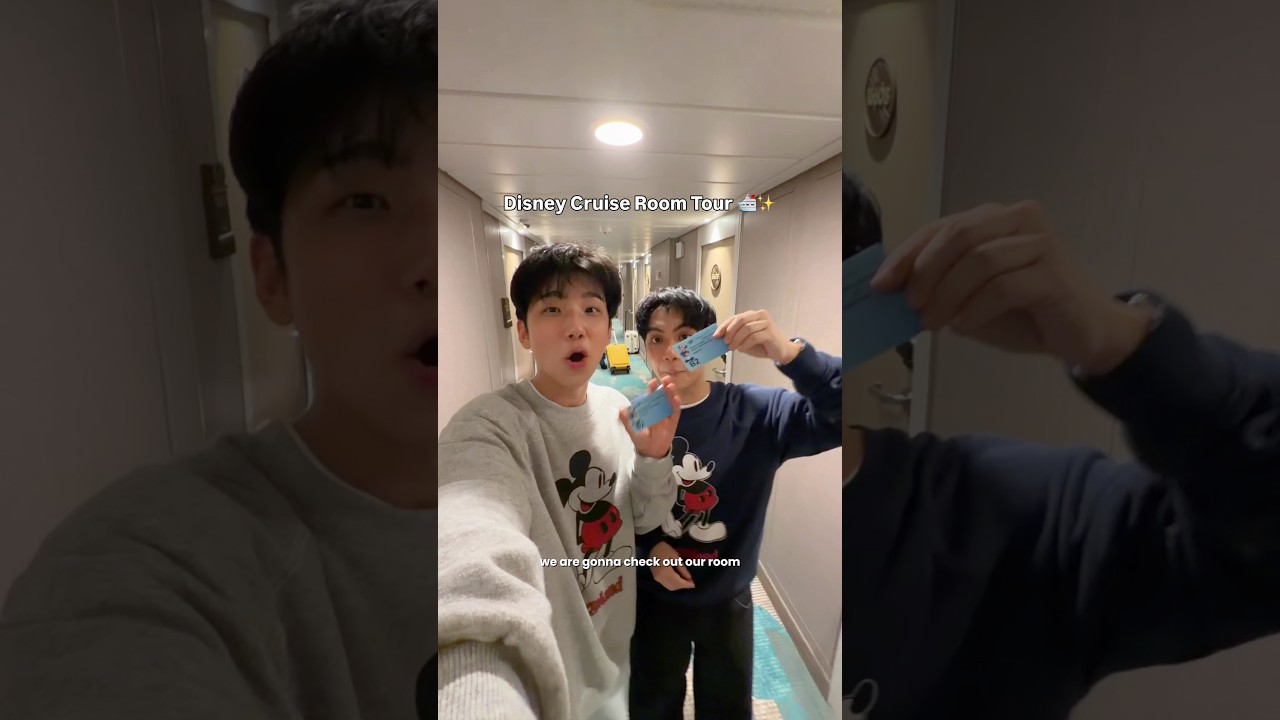 Disney Cruise Room Tour 🛳️✨