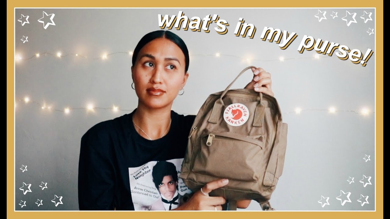 what's in my fjallraven kanken mini | REVIEW