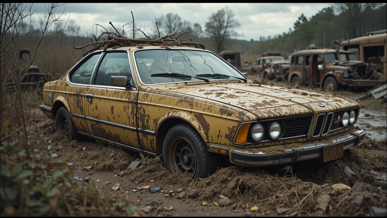 ASMR Car Restoration! Full Transformation of 1983 BMW 635CSi