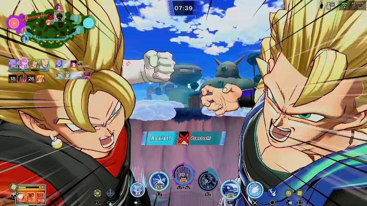 Comeback with vegito and my friend as ssj3