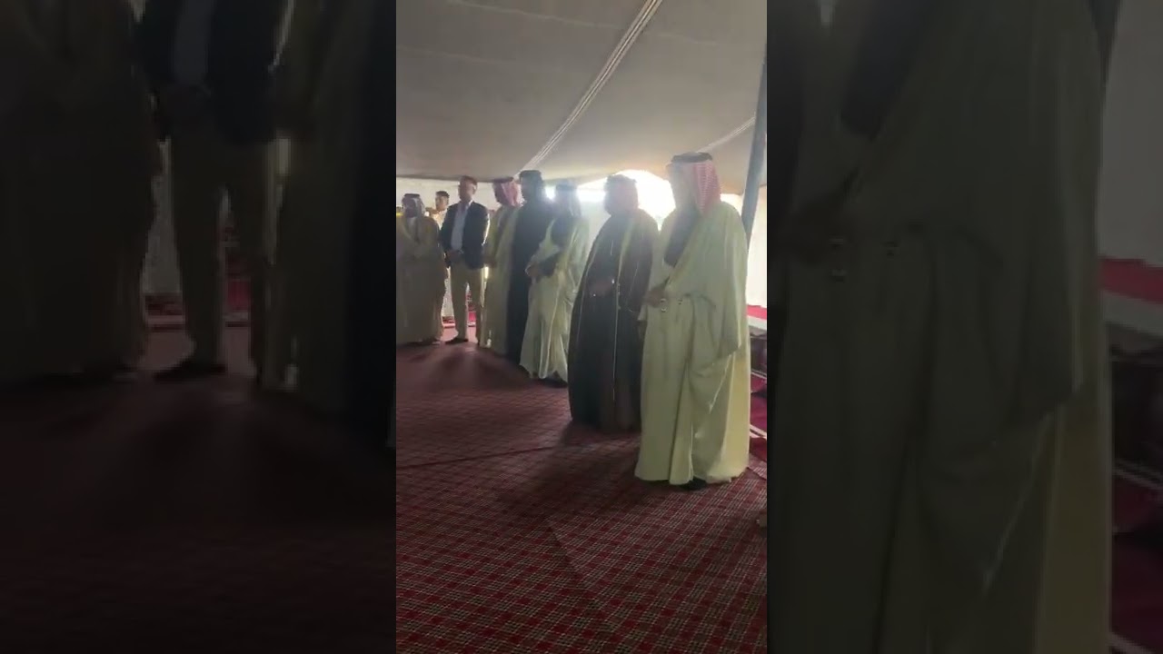 هوسات ترحيب الحضور الساده والشيخ حامد المايد السعدون والشيخ ابو عـــــادل العونان والشيخ هدام الشامي