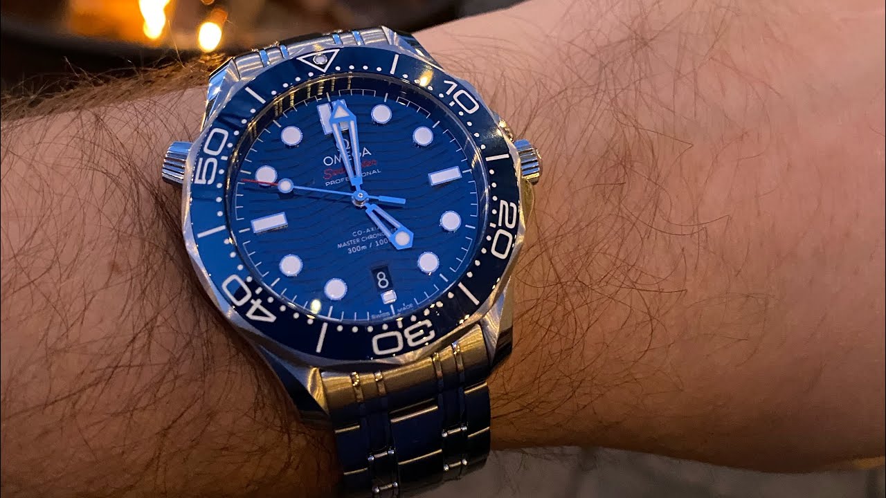Omega Seamaster 300 42 mm blue wave dial! I bought a new watch!