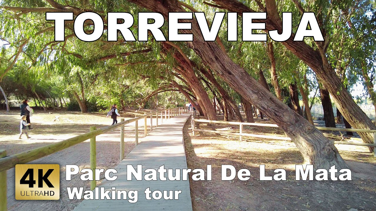 Torrevieja - Parc Natural De La Mata, Spain | Costa Blanca - walking tour [4k 60 fps]