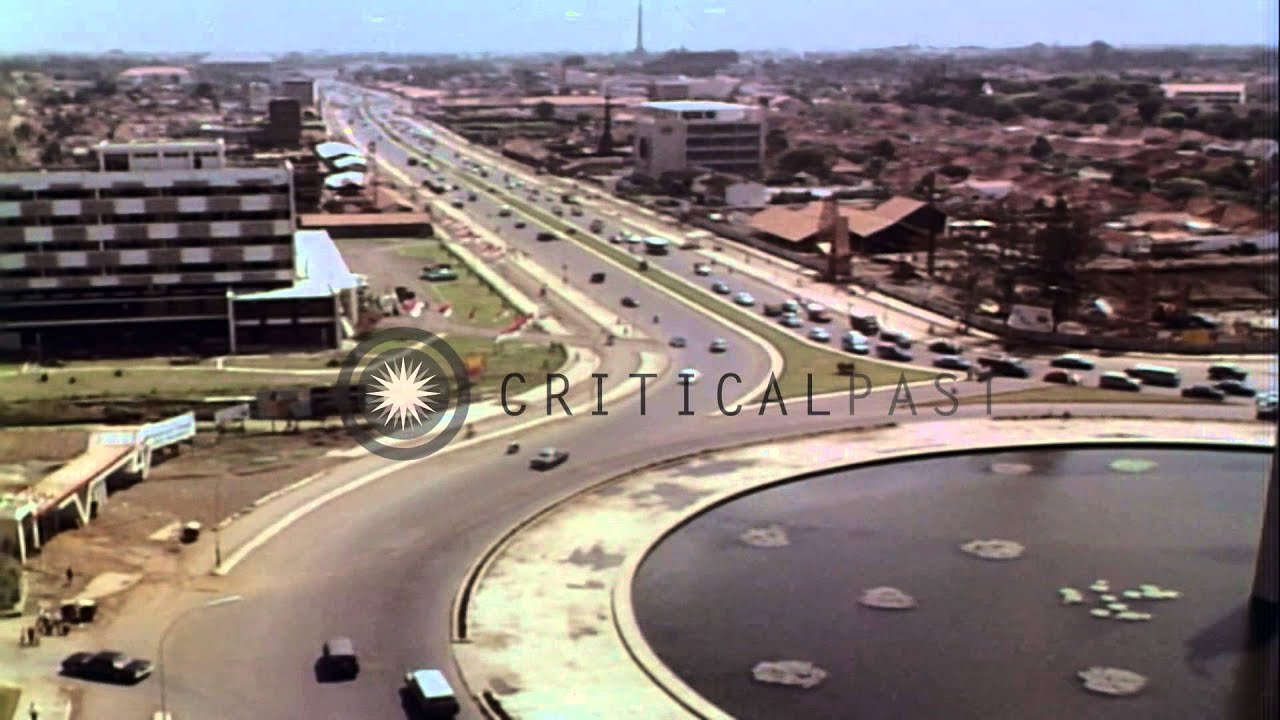 President Sukarno's palace in Jakarta. HD Stock Footage