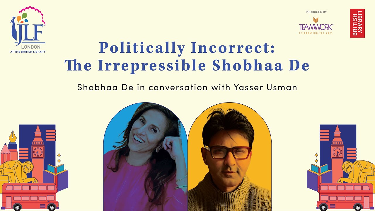 JLF 2025: Politically Incorrect: The Irrepressible Shobhaa De