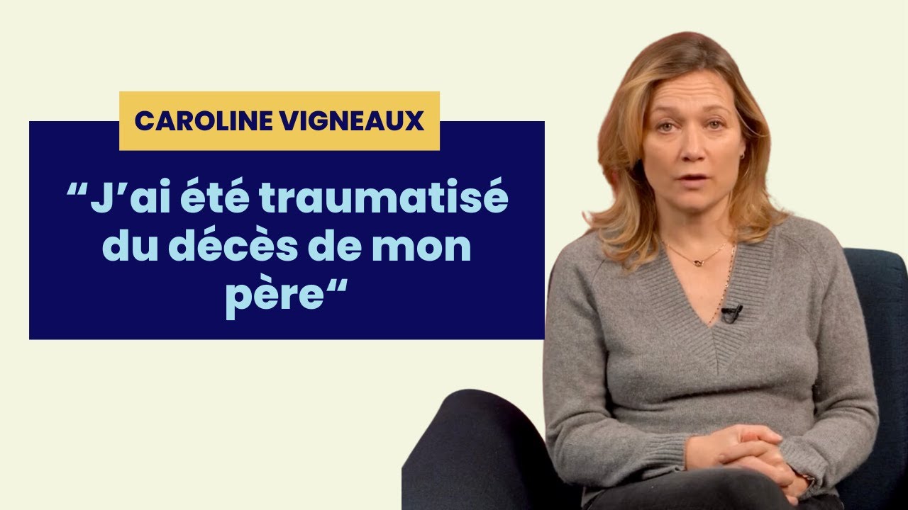 "J'ai sombré suite au décès de mon père" : Caroline Vigneaux et le deuil