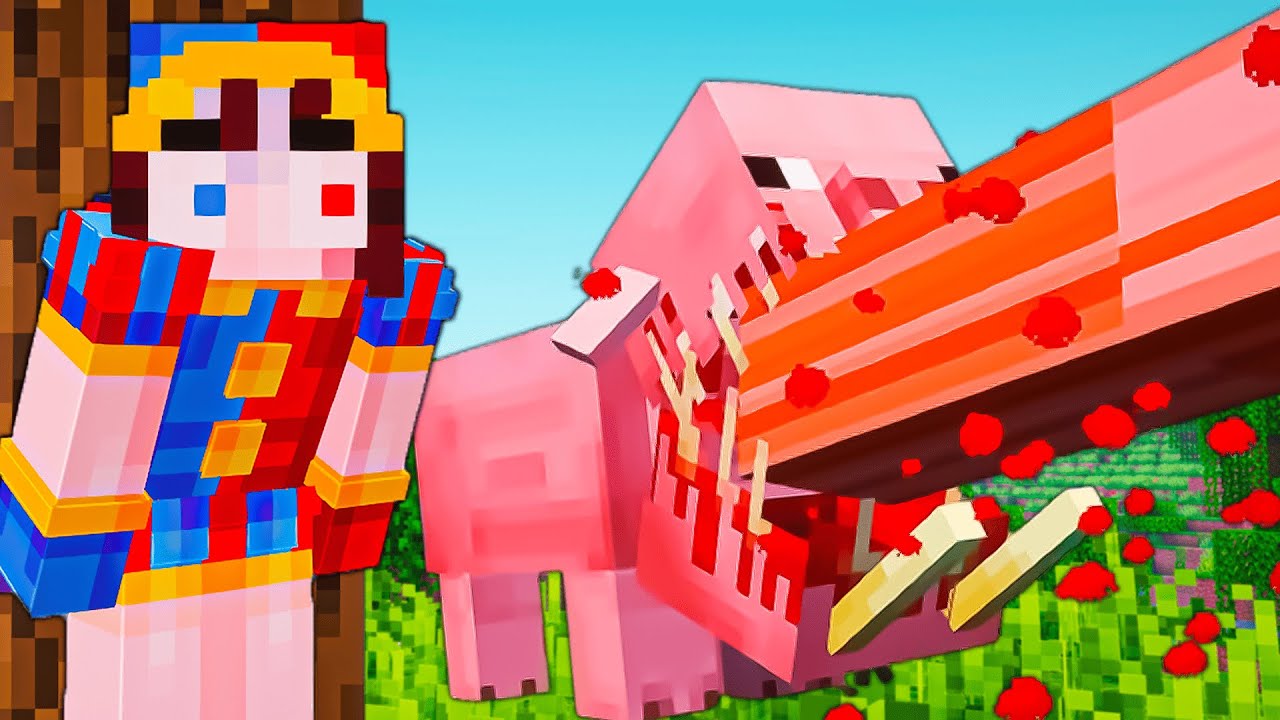 Sobreviví a PIGZILLA en Minecraft 💀