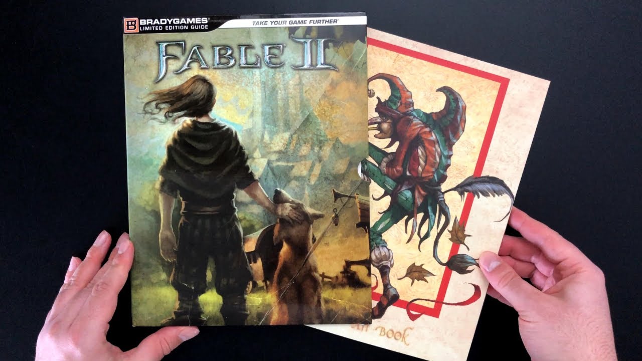 THE ART OF FABLE II и руководство по ограниченному изданию | Обзор книги