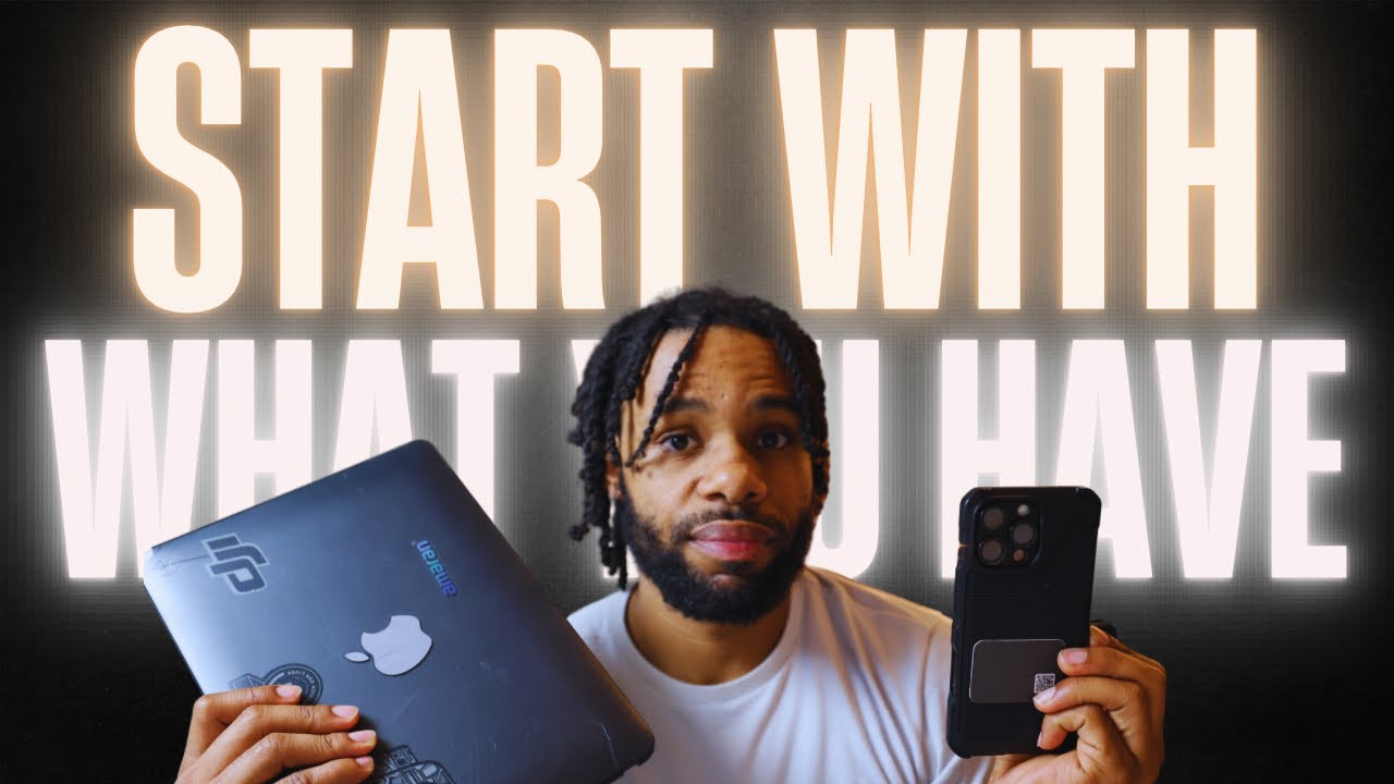 START WITH WHAT YOU HAVE!! Day #16 vlog #30dayvlogchallenge