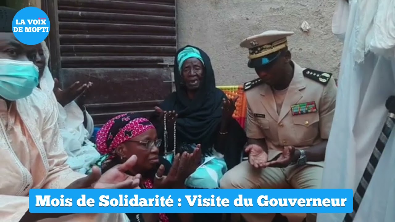 Mopti: visite du Gouverneur de la région
