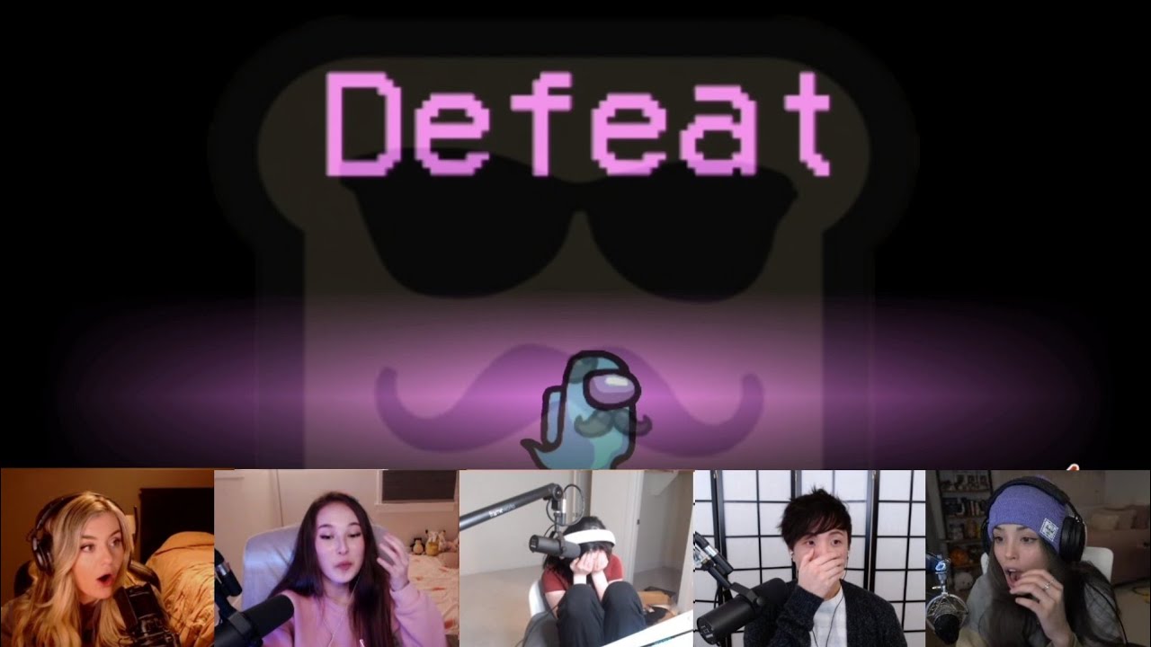 Streamers Reaction to Biggest Brain Among Us Player