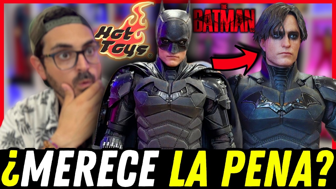 BATMAN (THE BATMAN) de HOT TOYS 🔥 Unboxing y Análisis 🤔 ¿Es una buena figura?