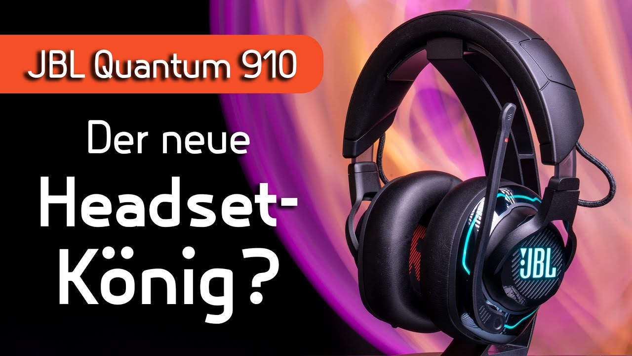 Gaming-Headset mit Head-Tracking & ANC: JBL Quantum 910 Wireless im Test